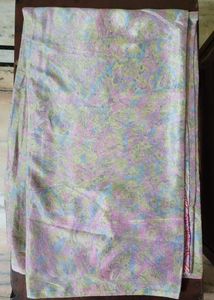 Off White Multicolour Silk Saree