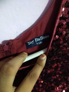 Party-Perfect Burgundy Dress