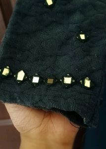 dark green dress