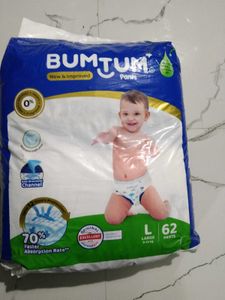Bumtum Diaper Pants L SIZE 20 PIECES
