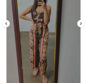 Stylish Printed Jumpsuit