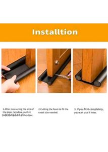 Door Draft Stopper Pack Of 2