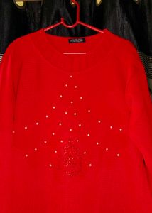 Women Woolen Kurta With Plazo