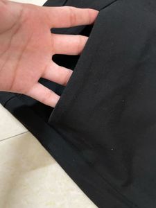 Zara High Waist Elegant Black Trousers