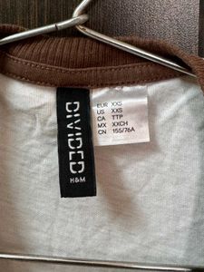 H&amp;M Mahalo Surf Club Raglan Crop Top (XXS)