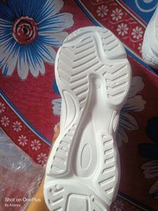 Woman White Sport Shoes 👟