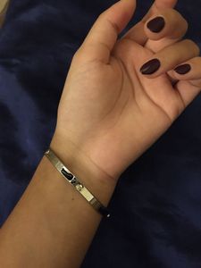 silver bangle bracelet
