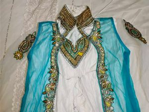 Elegant Embroidered Anarkali Suit