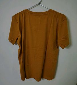 Plain Mustard T-shirt