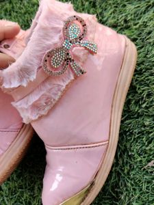 Pink Winter Boots