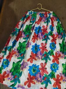 White Crop Top And Lengha