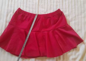 Red Skuarts Bikini Set