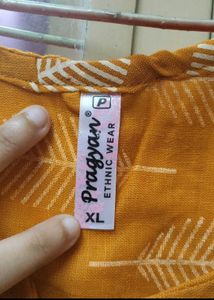 New Mustard Kurta🌹