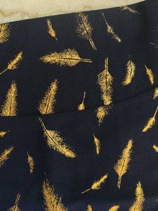 Feather Print Blouse
