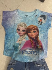 Frozen T-shirt &amp; Shorts Set