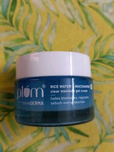 Plum Rice Water Niacinamide Gel Cream