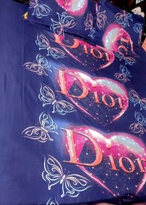Purple 🟣DIOR Inspired King Size Bedding Set With