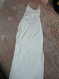 White Slip Dress