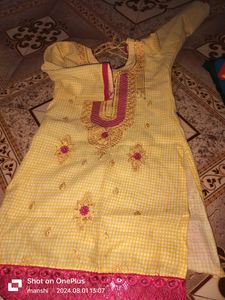 Shut Set Kurti Plazo Laigins