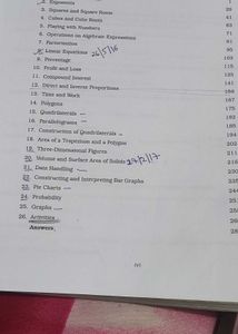 Math Textbooks for Classes 7 &amp; 8