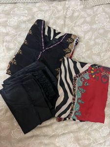 Stylish Zebra Print Kurti