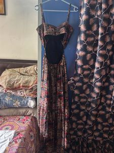 Floral Print Maxi Dress