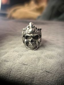 Steel Skull Ring