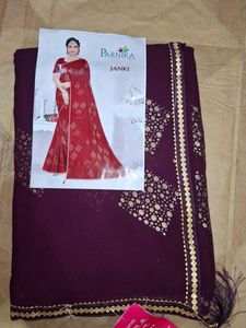 Pretty Purple Saree