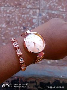 Watch And Bracelet Combo