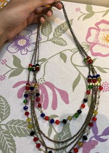 Beaded Layered Necklace