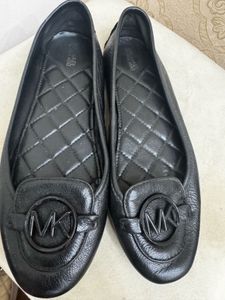 Michael Kors Black Ballet Flats