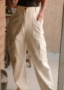 New High Waist Cargo Pant