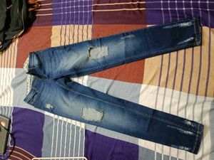Rugged Blue Jeans