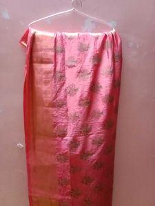 Floral  Skirt With Blue Blouse &amp; Dupatta