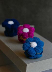 Flower Hair Claw Clips
