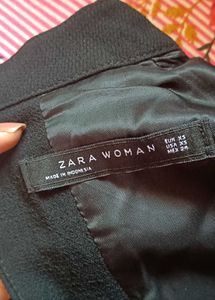 Zara Woman Black One Piece Dress