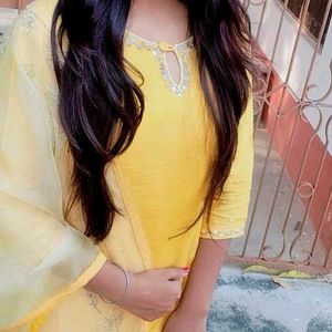Yellow Kurta Set