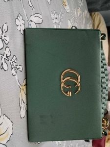 Elegant Green Handbag