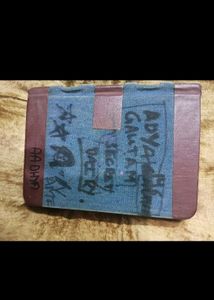 HANDMADE YELLOW PAGES DIARY
