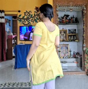 Yellow Embroidered Kurta Set