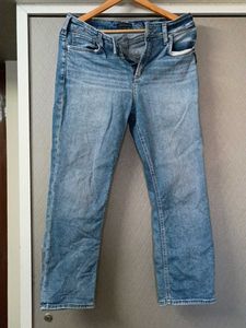 (34) Blue Straightfit Jeans