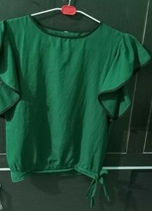 Green Top For Girls