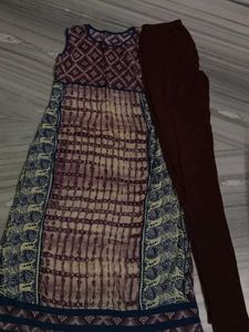 L Size Kurti Lagging Set