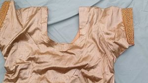 Gold Embellished Choli