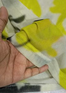 Mesh Top With Free Scrunchies