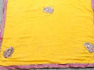 Elegant Yellow Dupatta