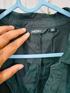 Stylish Black Shirt Dress