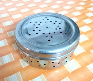Steel Container With Hole