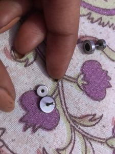 UNISEX STERLING SILVER EAR STUDS