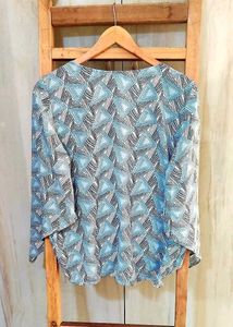 Grey Design Top Size-38
